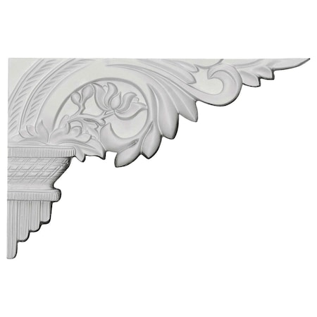 Ekena Millwork 10 5/8"W x 7"H x 5/8"D Telma Stair Bracket, Right SB10X07TE-R